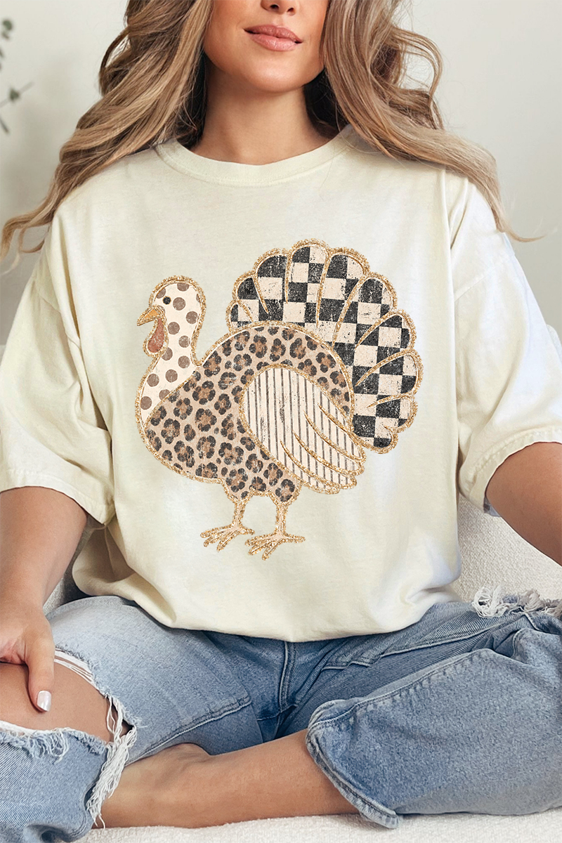 Wild Turkey Comfort Colors Adult Ring-Spun Cotton Tee