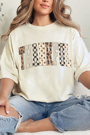 Toasted Thankful Comfort Colors Adult Ring-Spun Cotton Tee