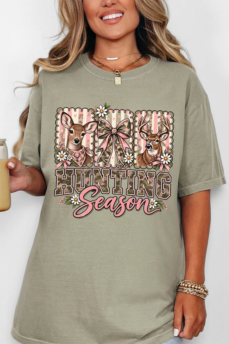 Camo & Bows Hunting Season Comfort Colors Adult Ring-Spun Cotton Tee