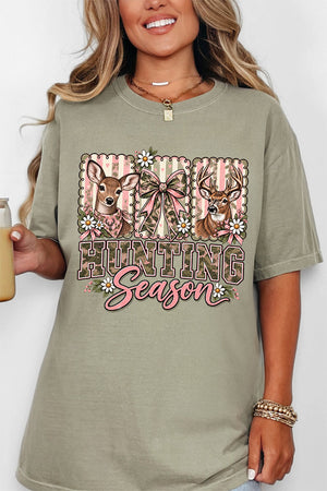 Camo & Bows Hunting Season Comfort Colors Adult Ring-Spun Cotton Tee