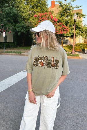 Gobble In Camo Comfort Colors Adult Ring-Spun Cotton Tee