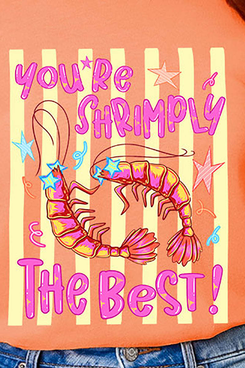 Shrimply The Best Comfort Colors Adult Ring-Spun Cotton Tee