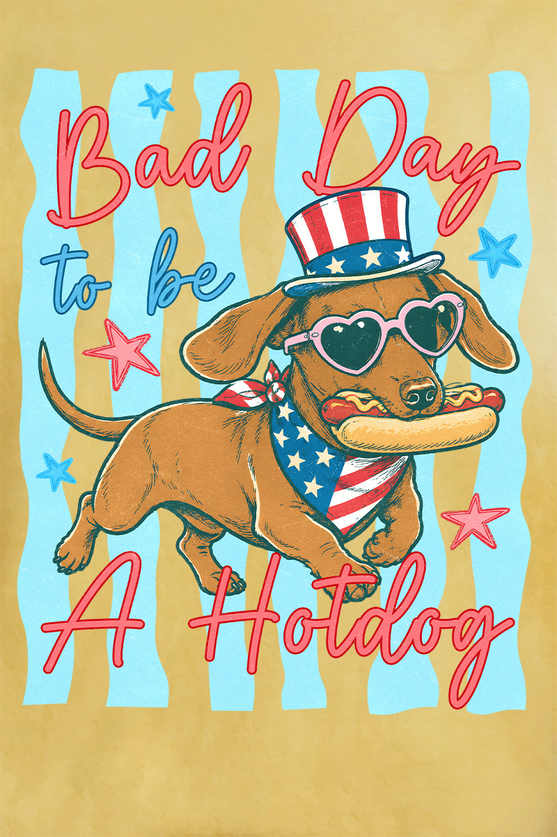 A Ruff Day Comfort Colors Adult Ring-Spun Cotton Tee