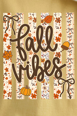 Cozy Coquette Fall Vibes Comfort Colors Adult Ring-Spun Cotton Tee
