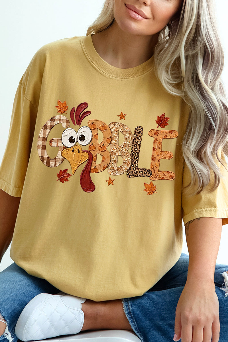 Gobble Season Comfort Colors Adult Ring-Spun Cotton Tee