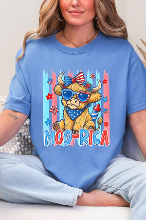 Moo-Rica Comfort Colors Adult Ring-Spun Cotton Tee