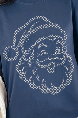 Classic Christmas Santa Comfort Colors Adult Ring-Spun Cotton Tee