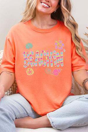 Paradise Painted Beachin' Comfort Colors Adult Ring-Spun Cotton Tee