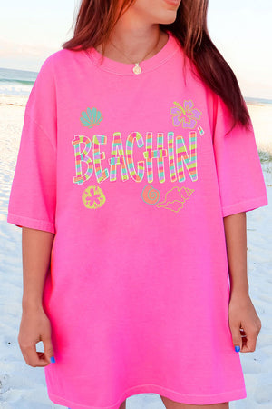 Paradise Painted Beachin' Comfort Colors Adult Ring-Spun Cotton Tee