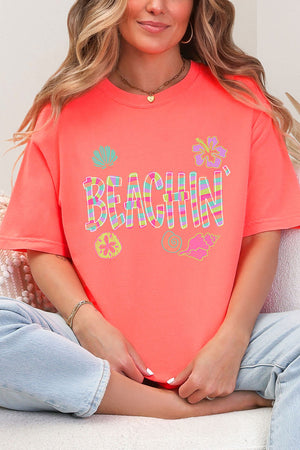 Paradise Painted Beachin' Comfort Colors Adult Ring-Spun Cotton Tee
