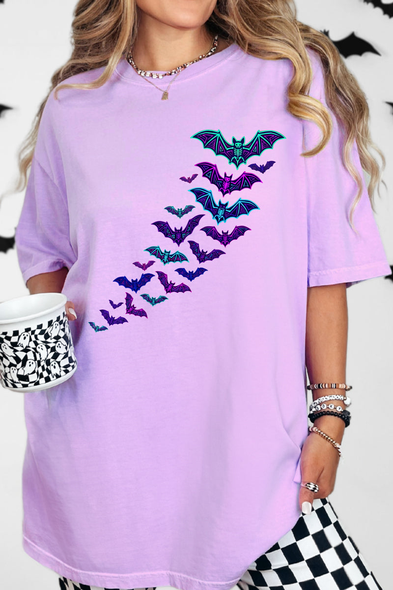 Neon Nightmare Full Front & Back Design Comfort Colors Adult Ring-Spun Cotton Tee