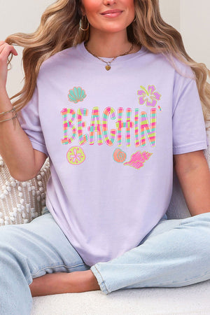 Paradise Painted Beachin' Comfort Colors Adult Ring-Spun Cotton Tee