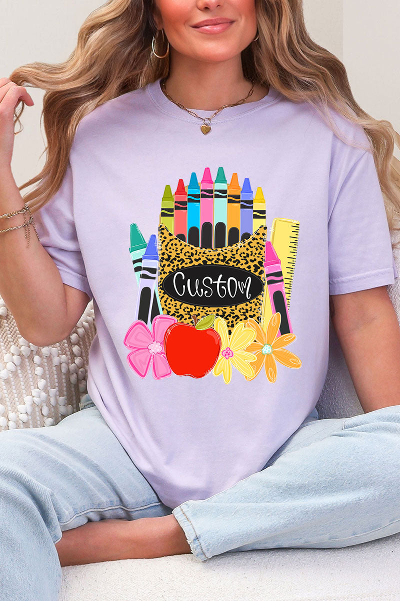 Personalized Teaching In Full Color Comfort Colors Adult Ring-Spun Cotton Tee *Enter Your Name