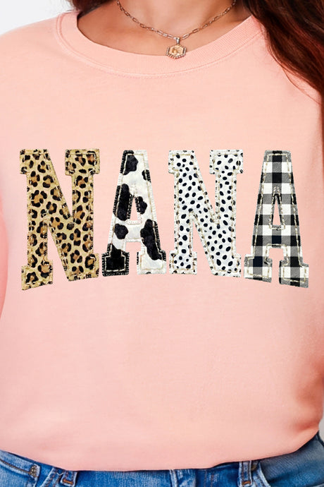 Pattern Play Nana Comfort Colors Adult Ring-Spun Cotton Tee