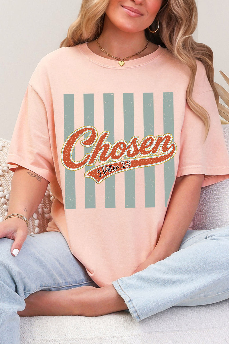 Team Chosen Comfort Colors Adult Ring-Spun Cotton Tee