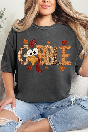 Gobble Season Comfort Colors Adult Ring-Spun Cotton Tee