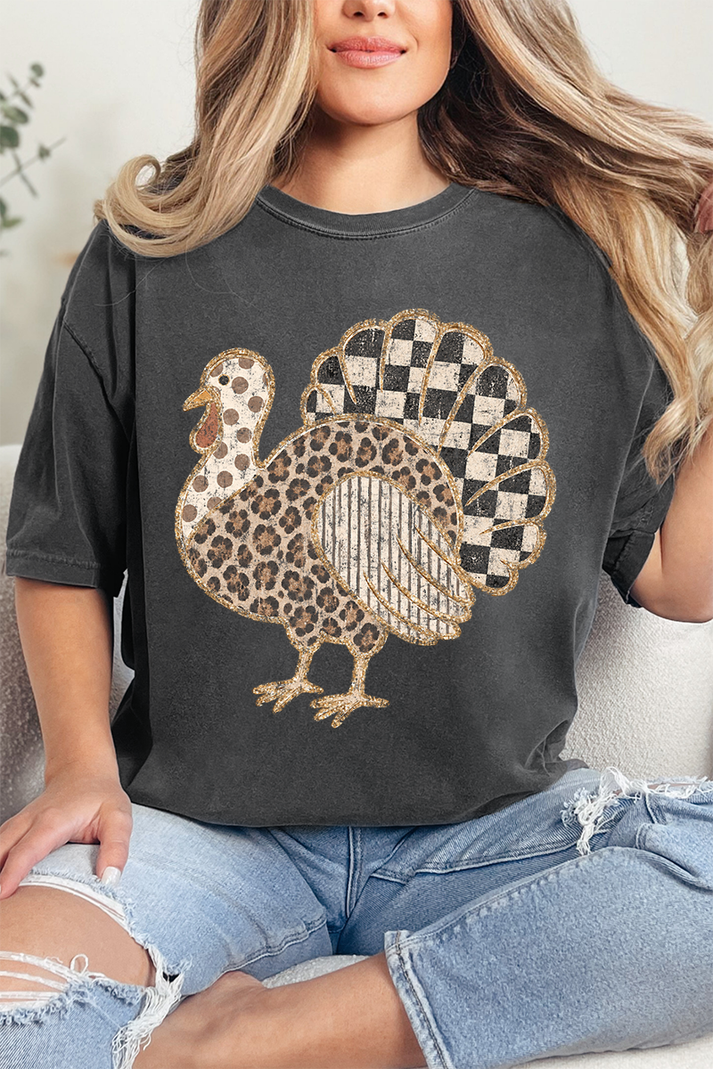 Wild Turkey Comfort Colors Adult Ring-Spun Cotton Tee