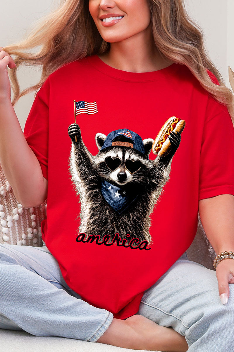 America's Backyard BBQ Bandit Comfort Colors Adult Ring-Spun Cotton Tee