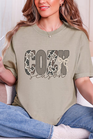 Camo Cozy Season Comfort Colors Adult Ring-Spun Cotton Tee