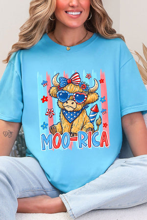 Moo-Rica Comfort Colors Adult Ring-Spun Cotton Tee