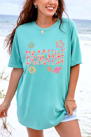 Paradise Painted Beachin' Comfort Colors Adult Ring-Spun Cotton Tee