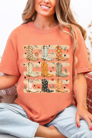 Kickin’ Up Autumn Comfort Colors Adult Ring-Spun Cotton Tee