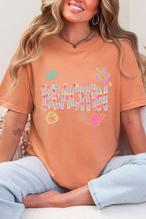 Paradise Painted Beachin' Comfort Colors Adult Ring-Spun Cotton Tee
