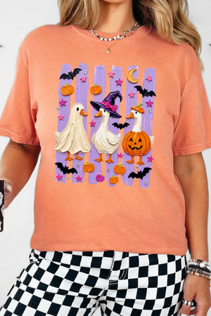 Quack-O-Lantern Crew Comfort Colors Adult Ring-Spun Cotton Tee