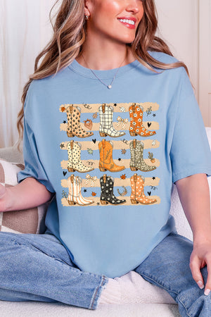 Kickin’ Up Autumn Comfort Colors Adult Ring-Spun Cotton Tee