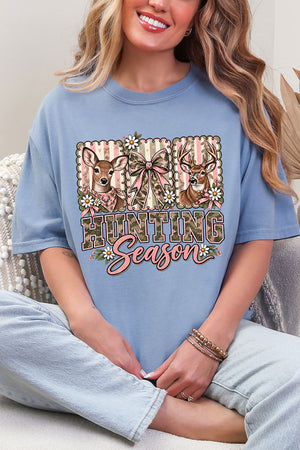 Camo & Bows Hunting Season Comfort Colors Adult Ring-Spun Cotton Tee