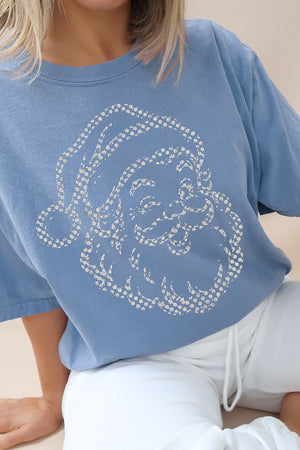 Classic Christmas Santa Comfort Colors Adult Ring-Spun Cotton Tee