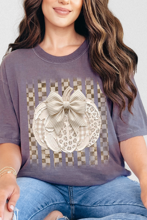 Painted Pumpkin Latte Comfort Colors Adult Ring-Spun Cotton Tee