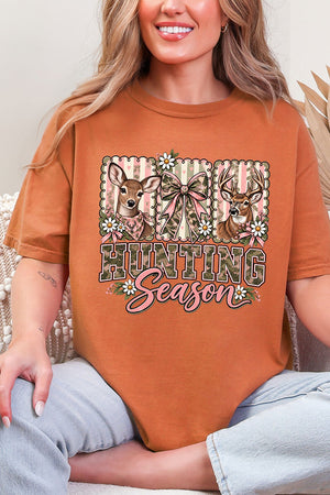 Camo & Bows Hunting Season Comfort Colors Adult Ring-Spun Cotton Tee