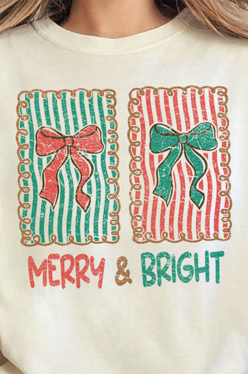 Merry & Bright Stamps Comfort Colors Adult Ring-Spun Cotton Tee