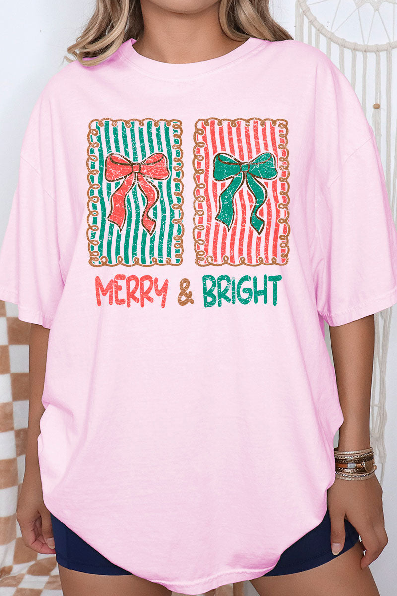 Merry & Bright Stamps Comfort Colors Adult Ring-Spun Cotton Tee