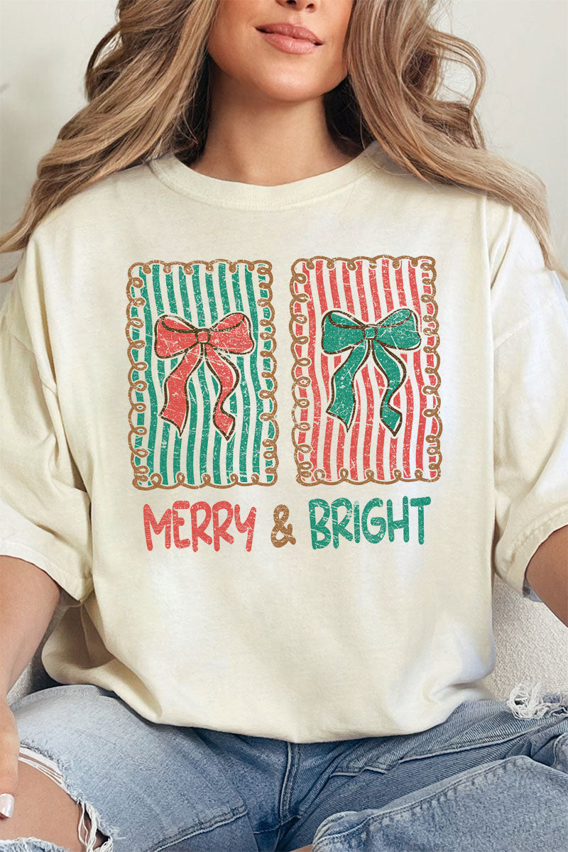 Merry & Bright Stamps Comfort Colors Adult Ring-Spun Cotton Tee