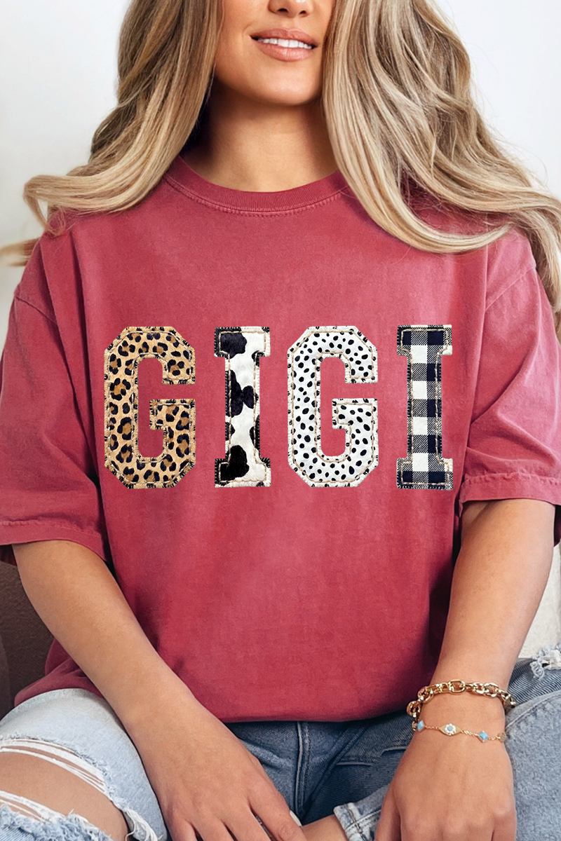 Pattern Play Gigi Comfort Colors Adult Ring-Spun Cotton Tee