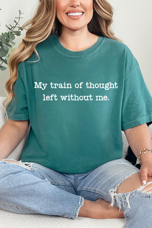 Train Of Thought Comfort Colors Adult Ring-Spun Cotton Tee