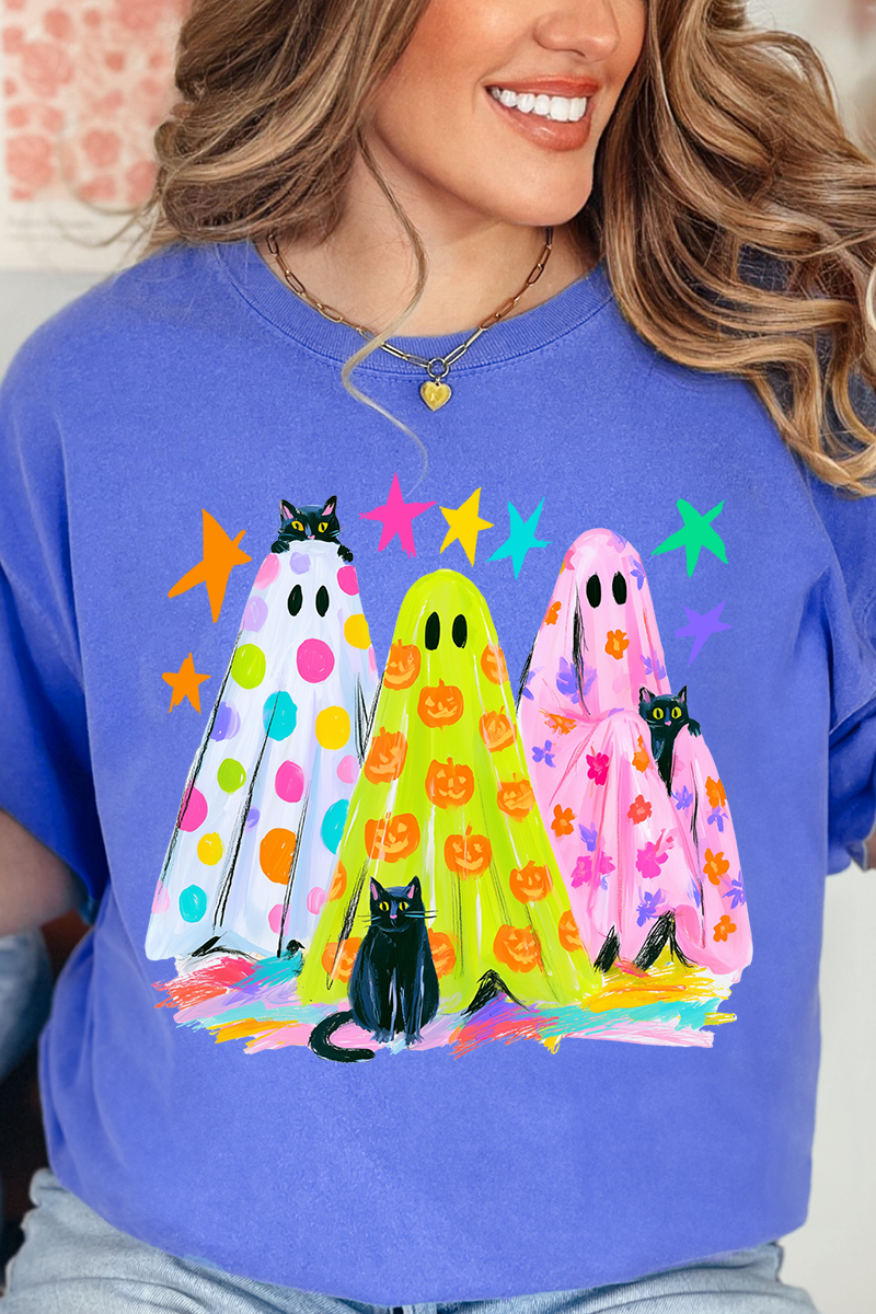 Neon Night Spirits Comfort Colors Adult Ring-Spun Cotton Tee