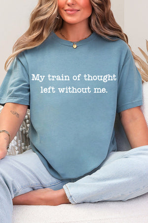 Train Of Thought Comfort Colors Adult Ring-Spun Cotton Tee