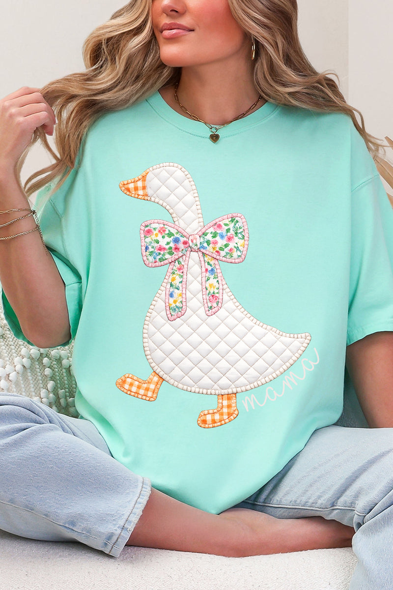 Quilted Meadow Mama Goose Comfort Colors Adult Ring-Spun Cotton Tee