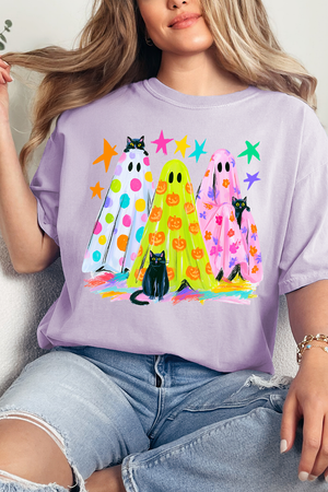 Neon Night Spirits Comfort Colors Adult Ring-Spun Cotton Tee