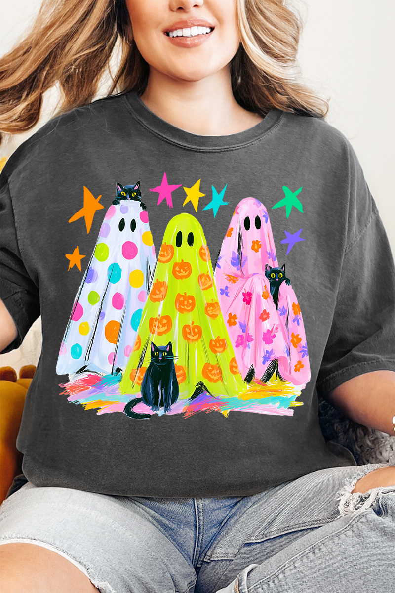 Neon Night Spirits Comfort Colors Adult Ring-Spun Cotton Tee