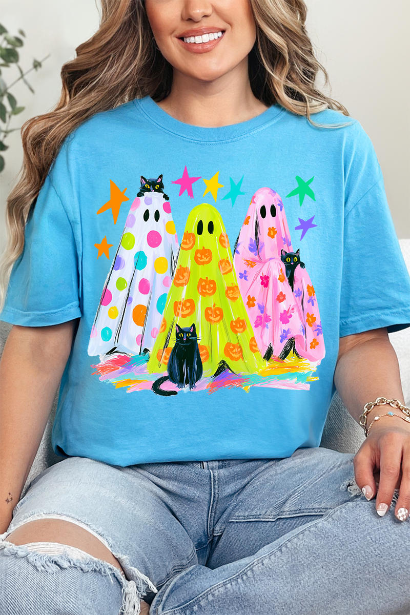 Neon Night Spirits Comfort Colors Adult Ring-Spun Cotton Tee