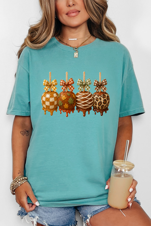 Harvest Painted Apples Comfort Colors Adult Ring-Spun Cotton Tee