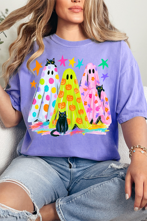 Neon Night Spirits Comfort Colors Adult Ring-Spun Cotton Tee