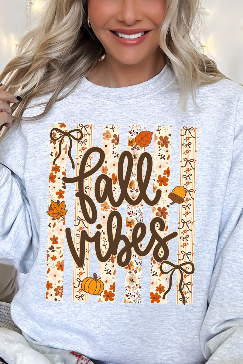 Cozy Coquette Fall Vibes Heavy Blend Crew Sweatshirt