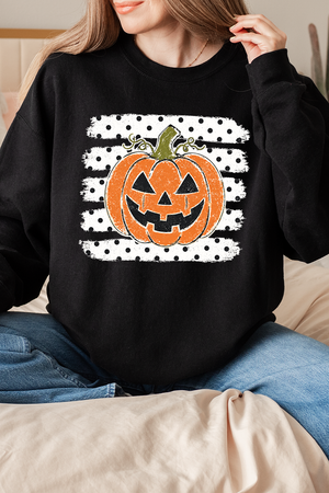 Spooky Pumpkin Pop Heavy Blend Crew Sweatshirt