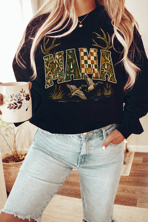 Woodland Mama Heavy Blend Crew Sweatshirt