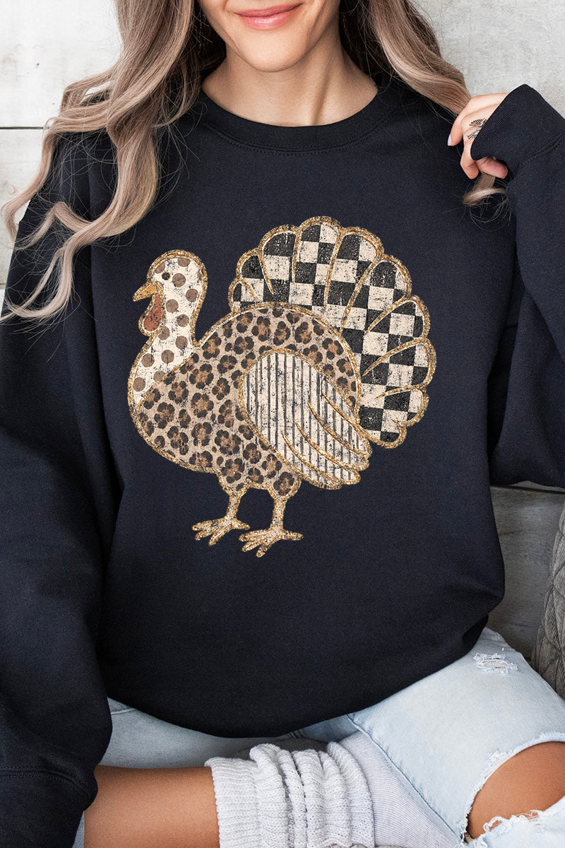 Wild Turkey Heavy Blend Crew Sweatshirt
